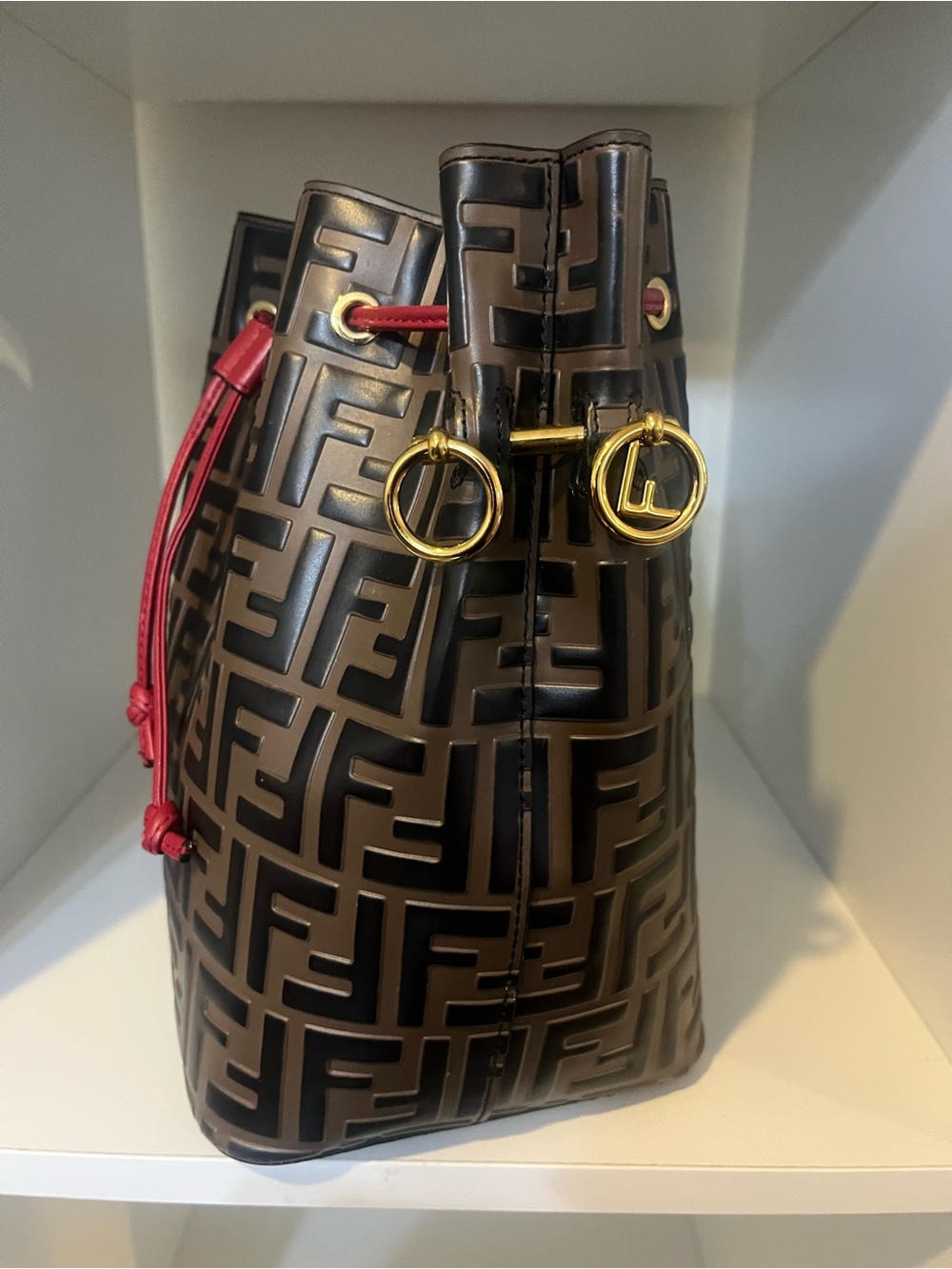 Fendi Zucca FF Mon Tresor bucket bag - Picture 8 of 11
